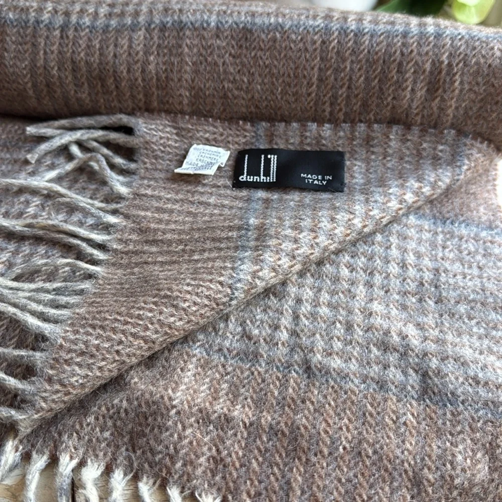 NWOT! Dunhill London 100% Cashmere Scarf